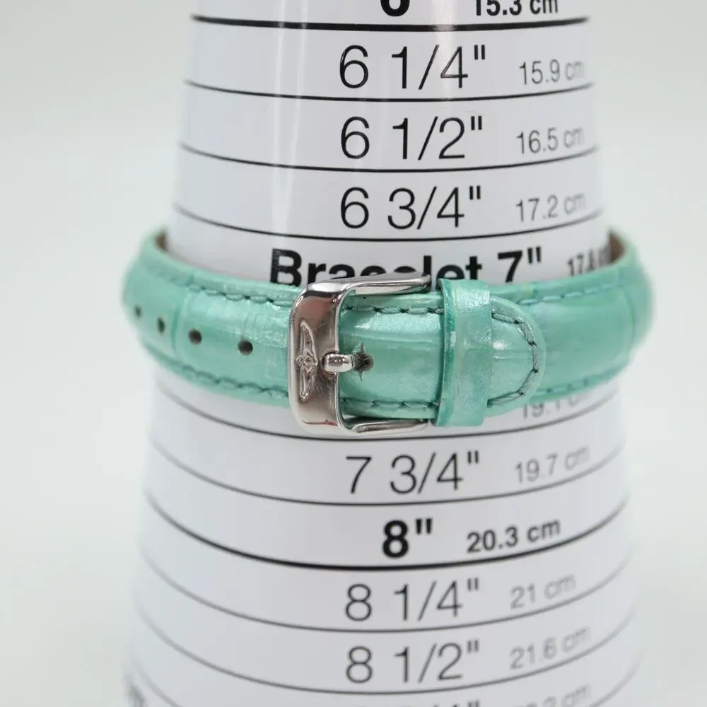 Invicta Silver Tone Women's Watch 29mm MOP Dial Extra Leather Strap New Battery